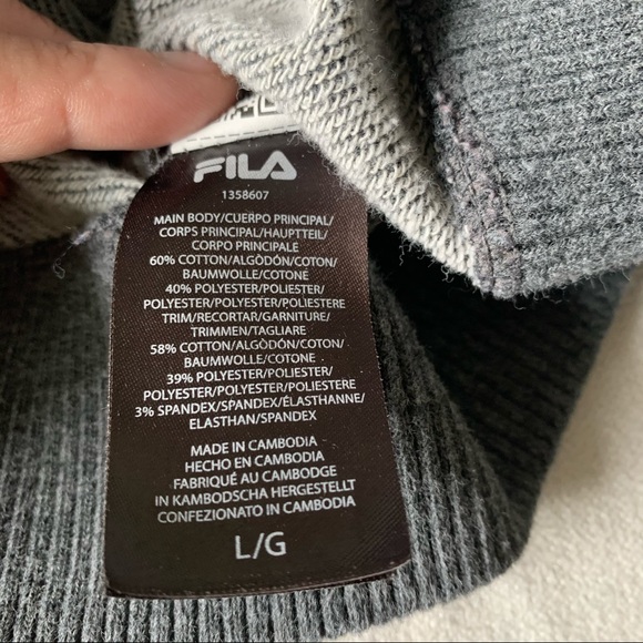 FILA Women's Gray Sweater - Picture 6 of 10